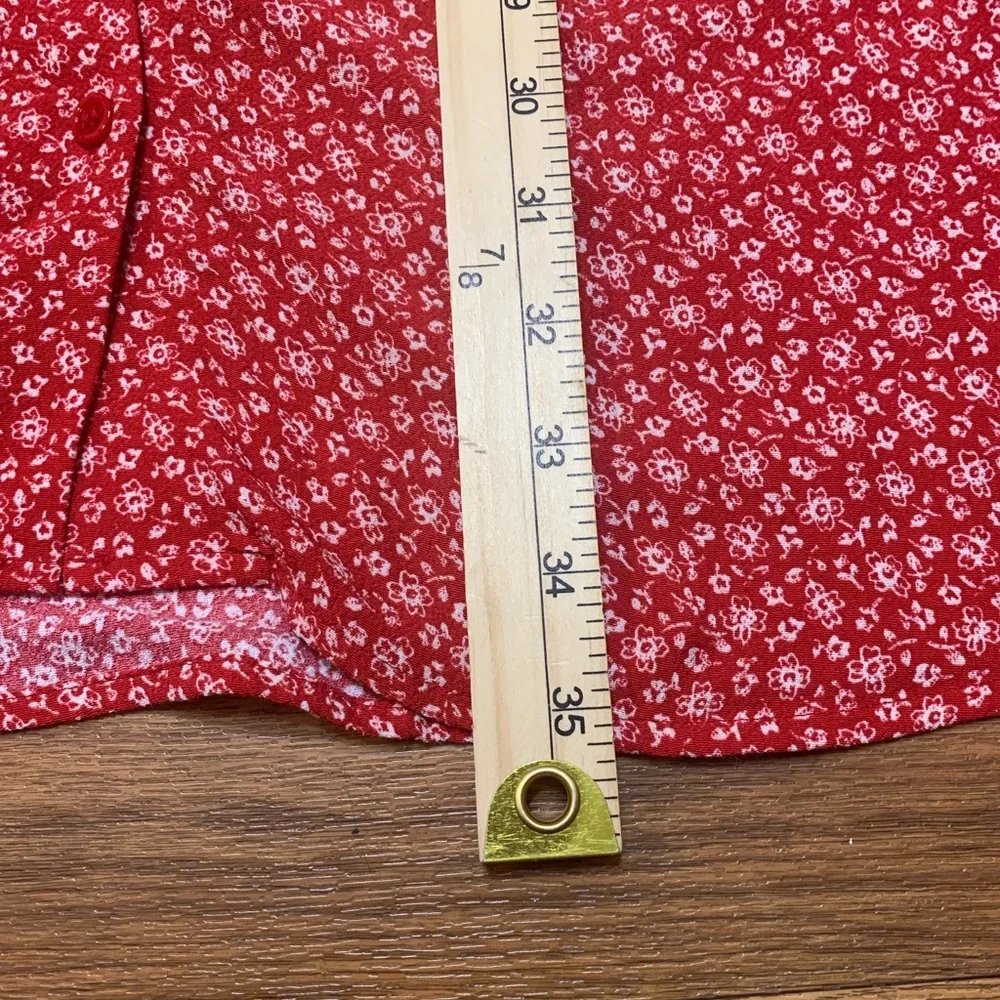 Women’s Paris Altelier Red Floral Women's Dress size 0